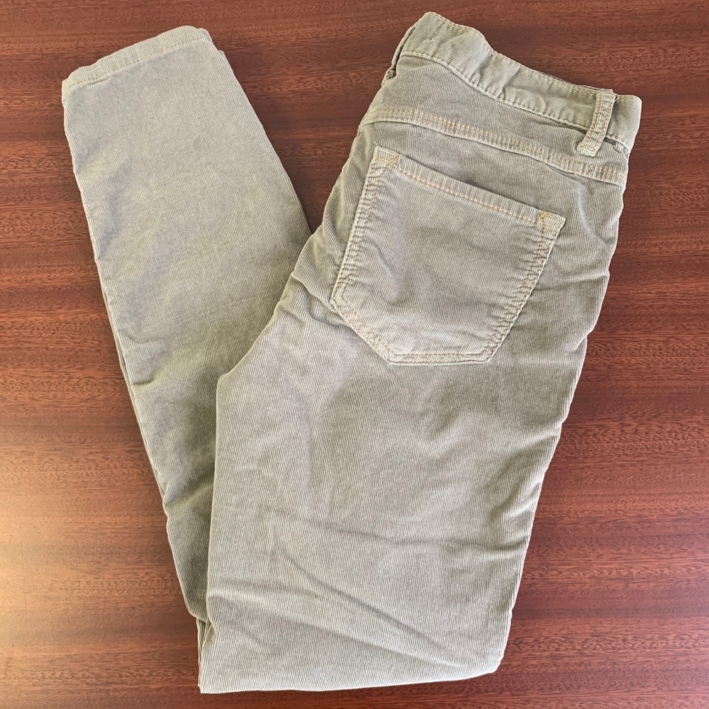 Free People High-Rise Cords Skinny EUC